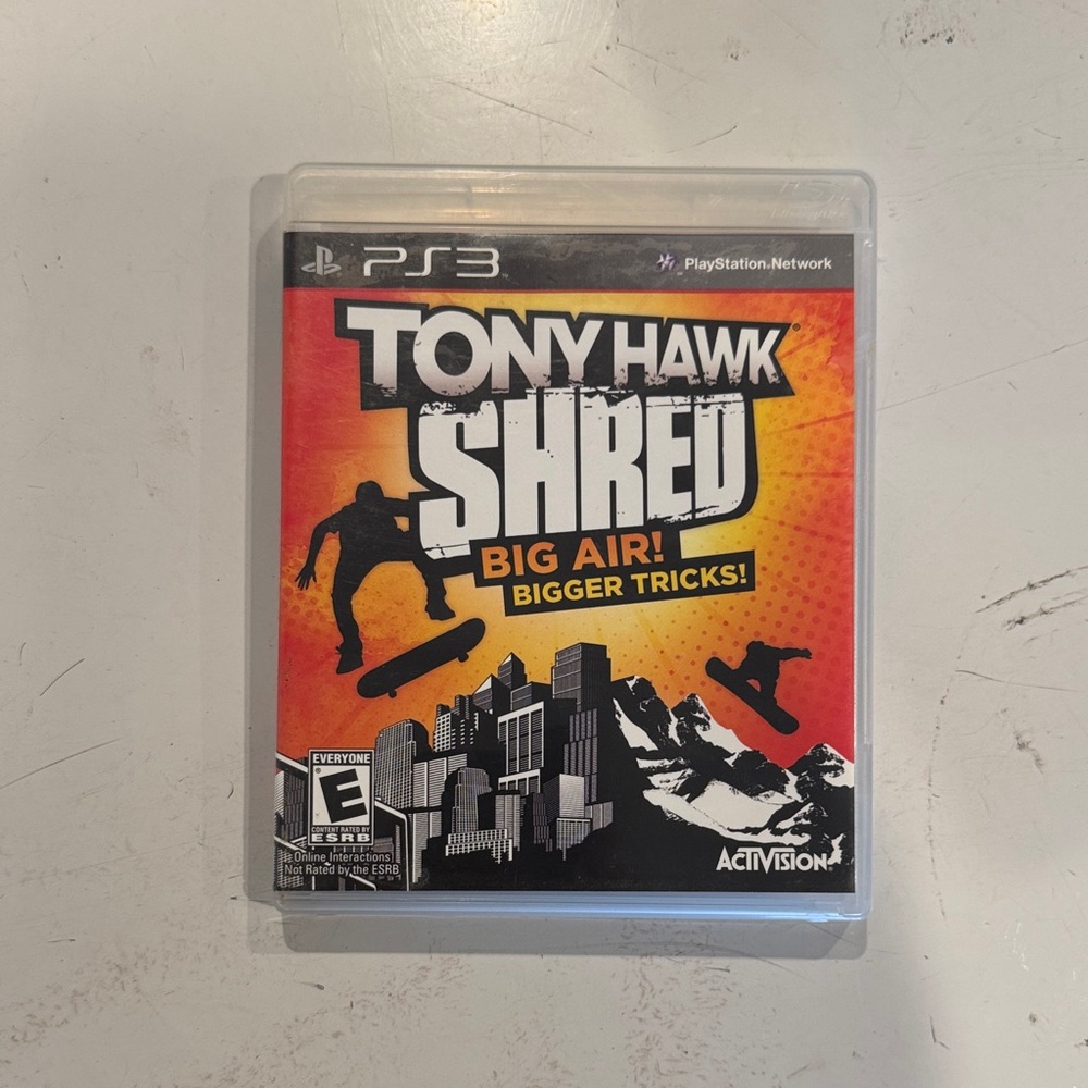 Tony Hawk Shred for PS3 - Black and Orange